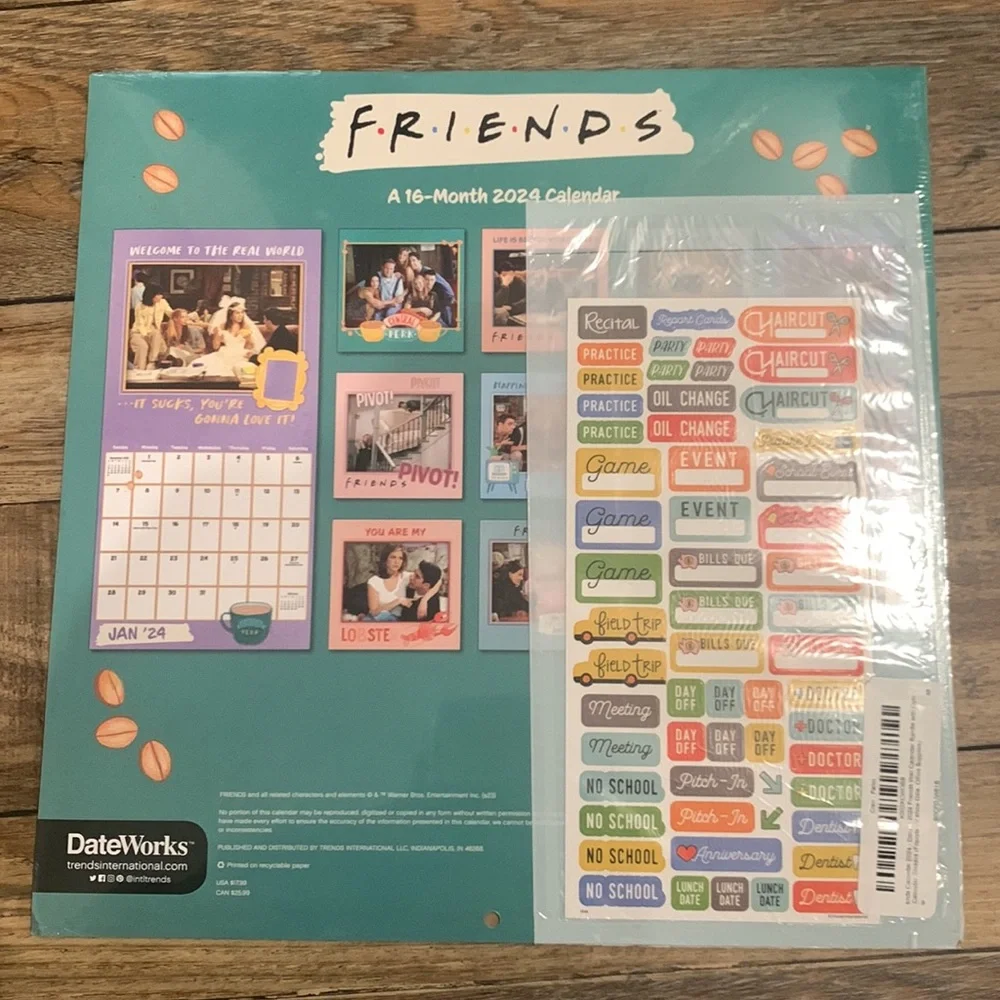 Friends Calendar